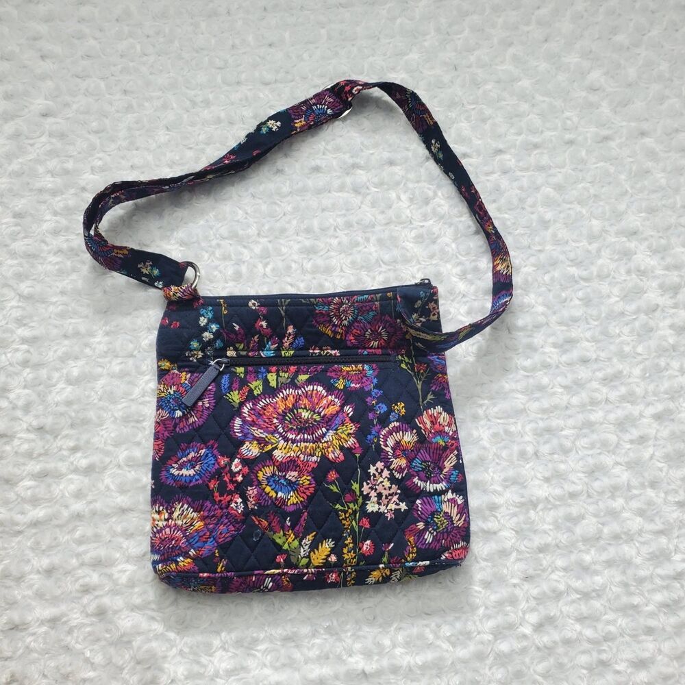 Vera Bradley On the Go Crossbody bag M Multicolor Womens quilted fabric